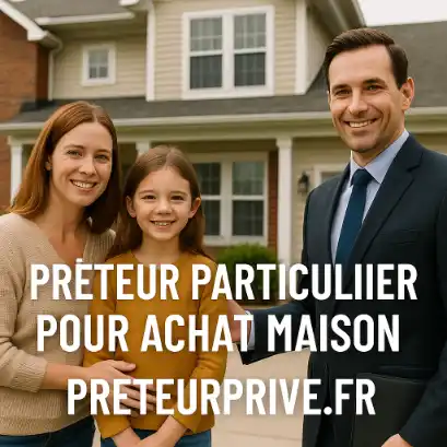 Maison individuelle avec jardin et clés au premier plan