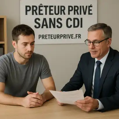 PRÊTEUR PRIVÉ POUR SANS CDI