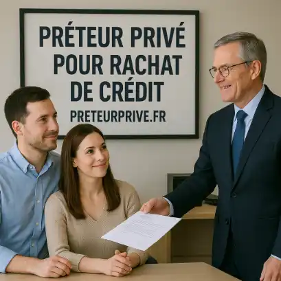 PRÊTEUR PARTICULIER POUR RACHAT DE CRÉDIT